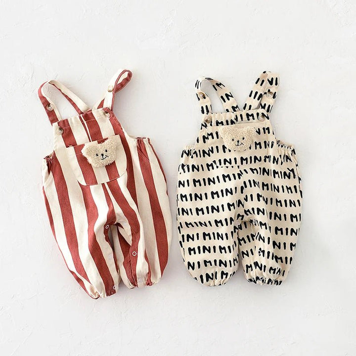 Mini Baby Bear Overalls - Maka Boho