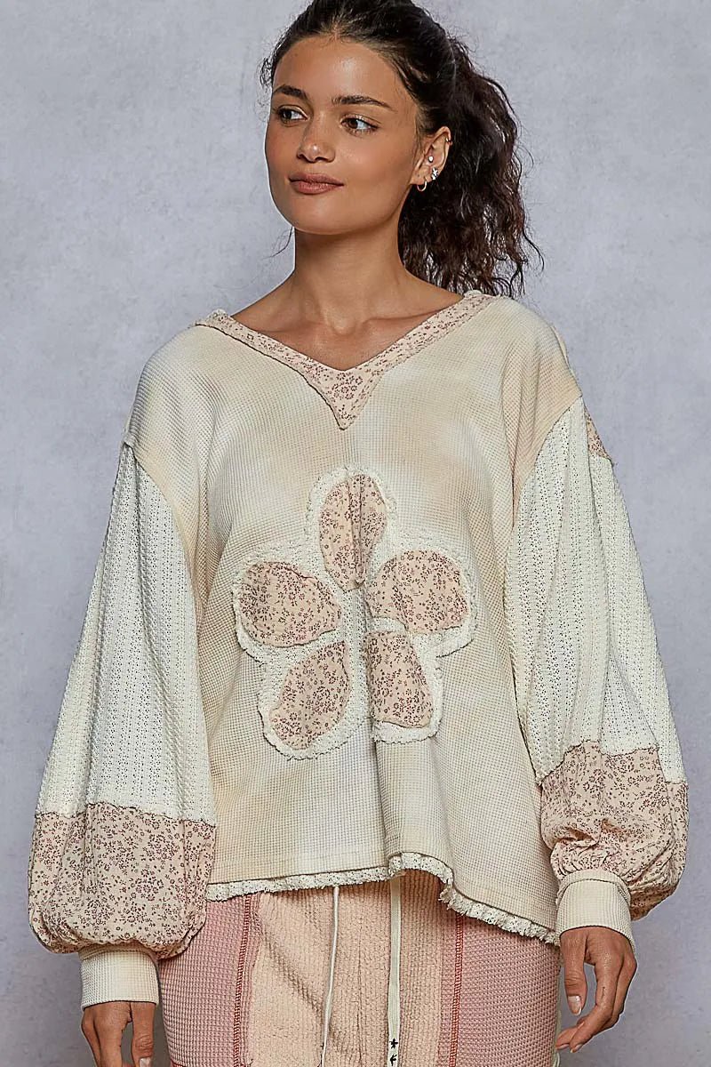 POL Flower Patch Hoodie - Maka Boho