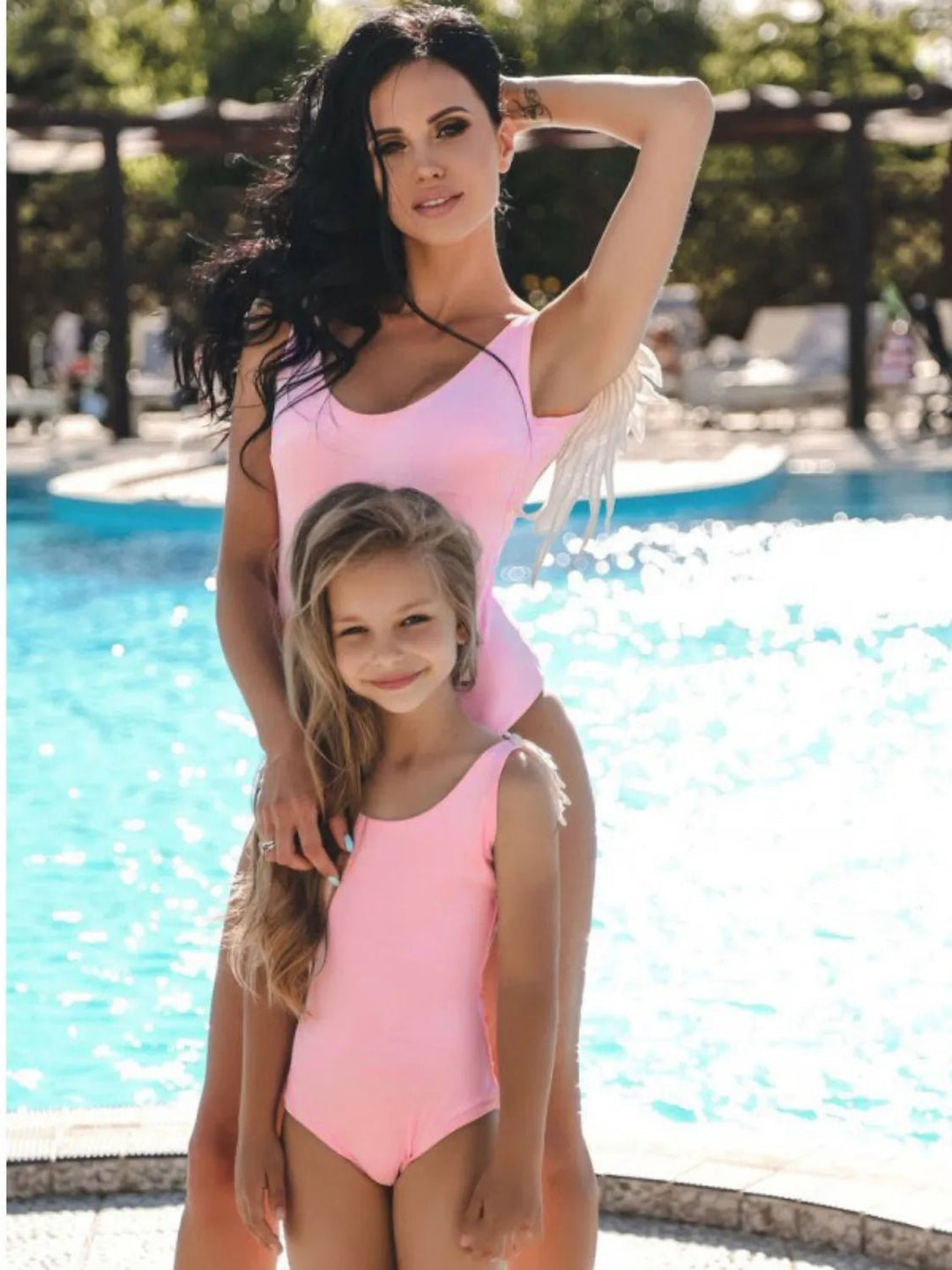 Angel Wings Mom/Daughter Swimsuit - Maka Boho