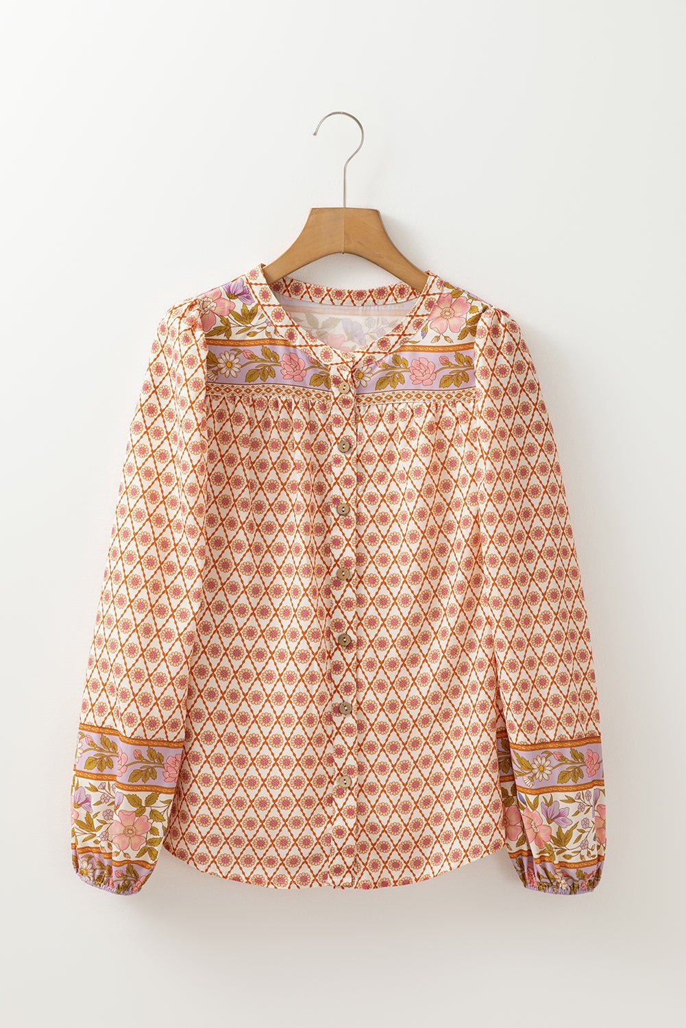 Boho Floral Blouse - Maka Boho