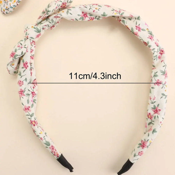 Soft Floral Girls Headbands - Set of 2 - Maka Boho