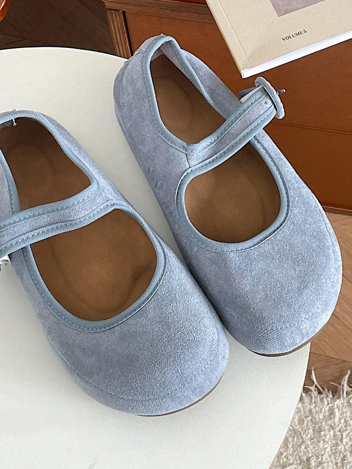 Round Toe Flat Slip - Ons - Maka Boho
