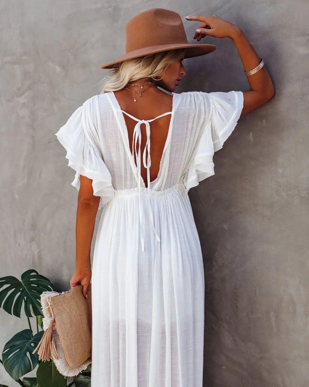 Farrah Beach Dress - Maka Boho