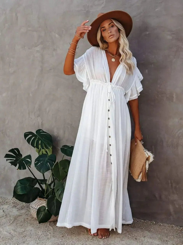 Farrah Beach Dress - Maka Boho