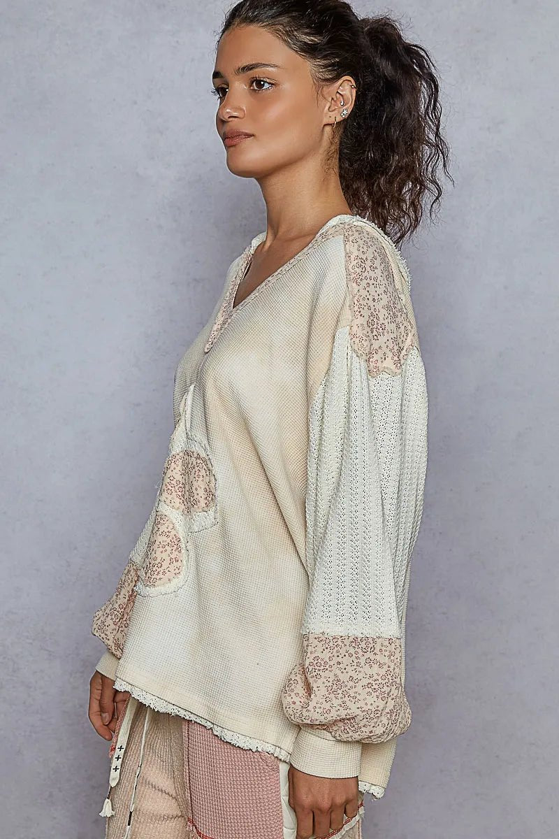POL Flower Patch Hoodie - Maka Boho
