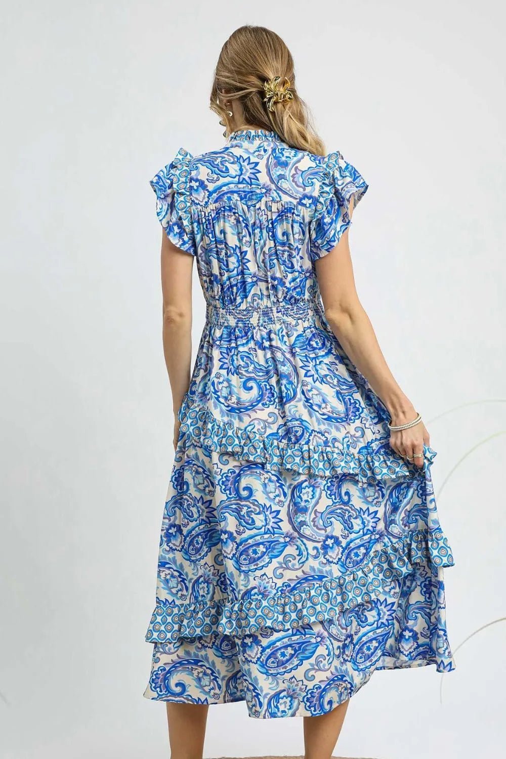 Umgee Paisley Dress - Maka Boho