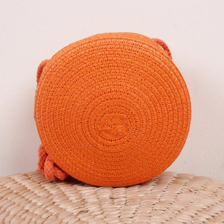Summer Straw Crossbody Bag - Maka Boho