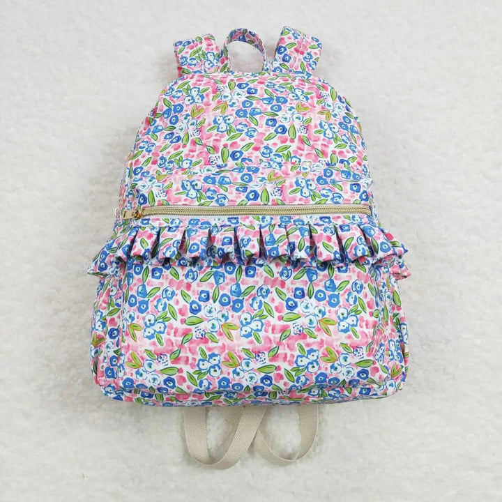 Ruffled Flower Backpack - Maka Boho