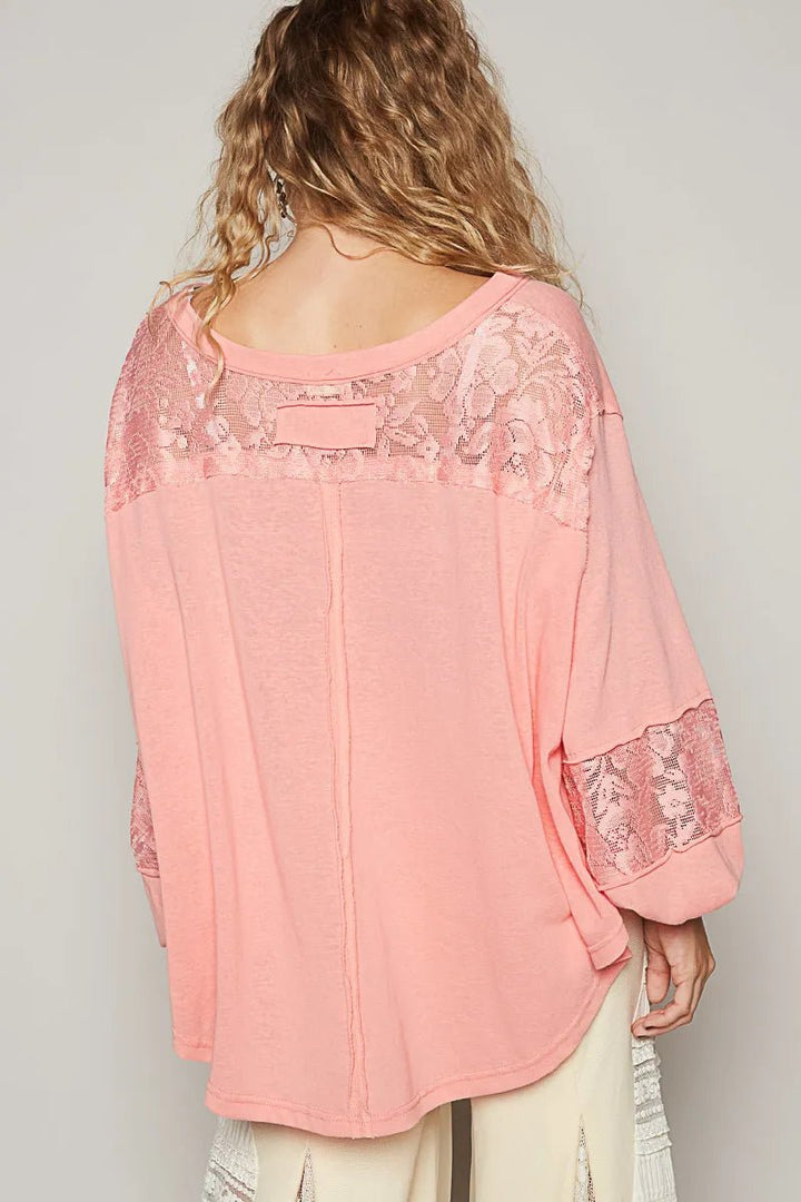 POL Lace Shirt - Maka Boho