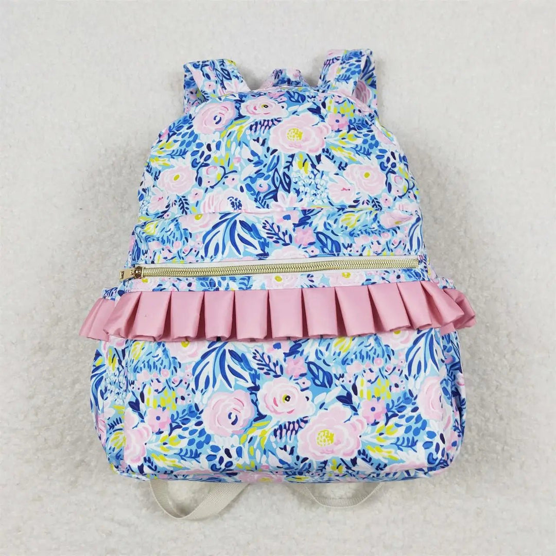 Ruffled Flower Backpack - Maka Boho
