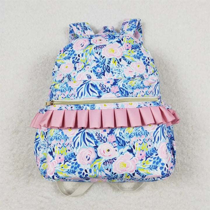 Ruffled Flower Backpack - Maka Boho