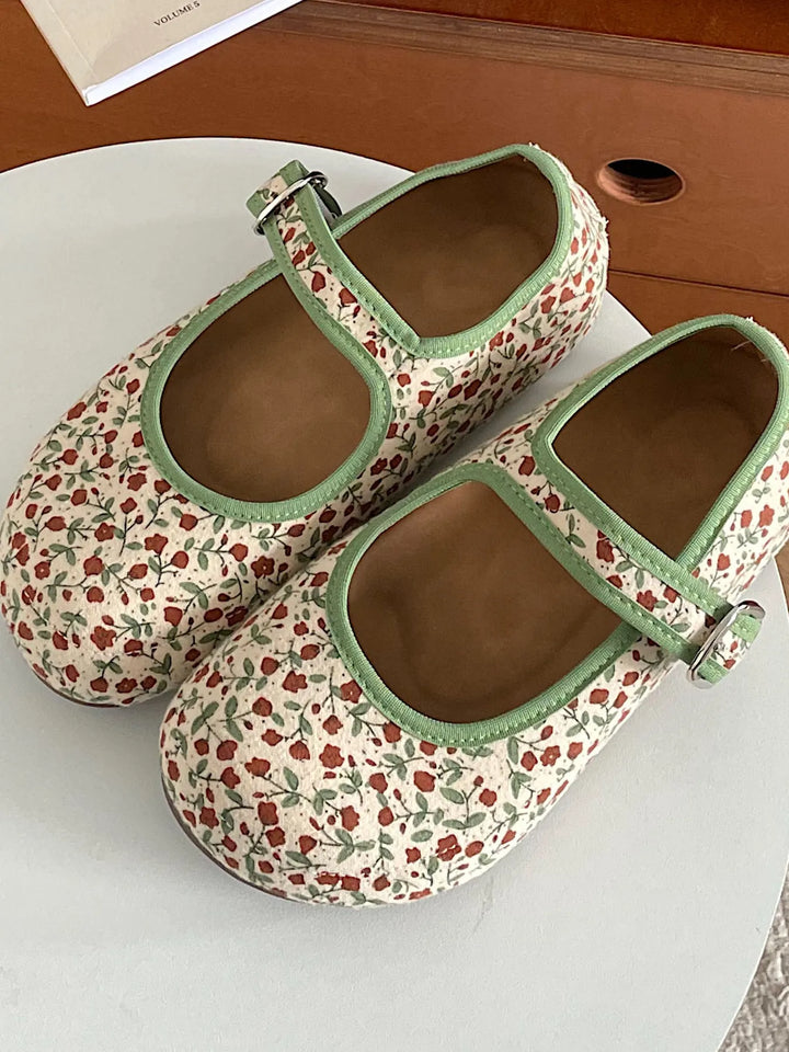 Round Toe Flat Slip - Ons - Maka Boho