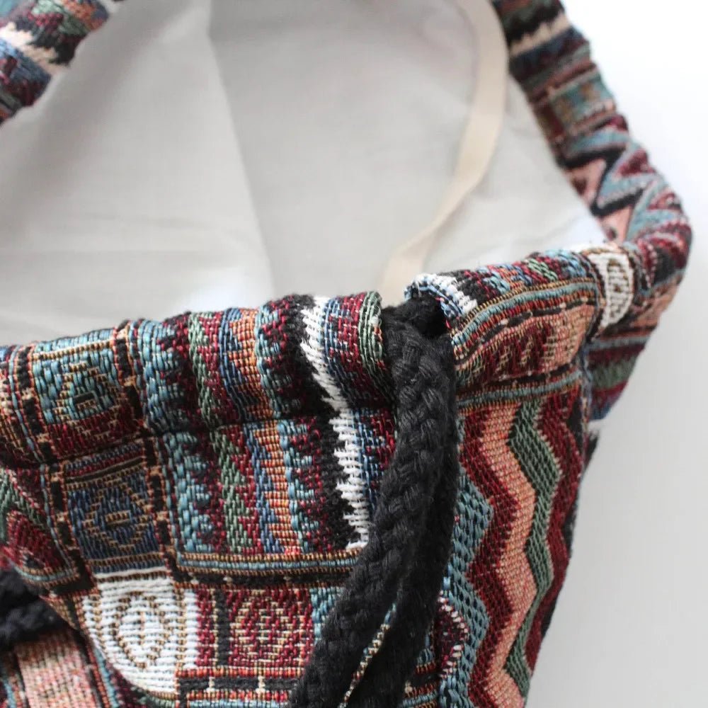 Boho Aztec Backpack - Maka Boho