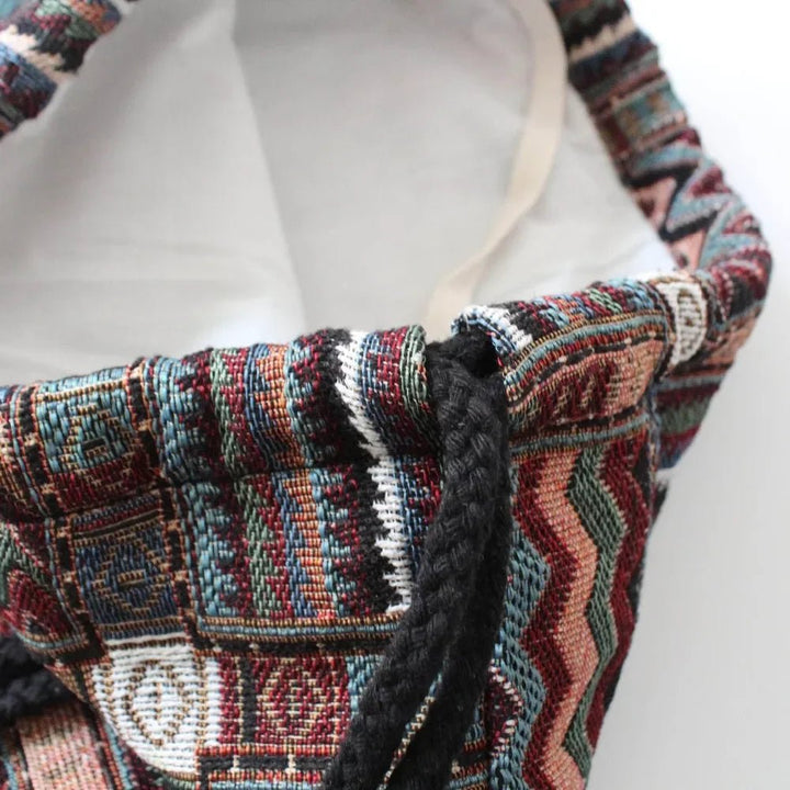 Boho Aztec Backpack - Maka Boho