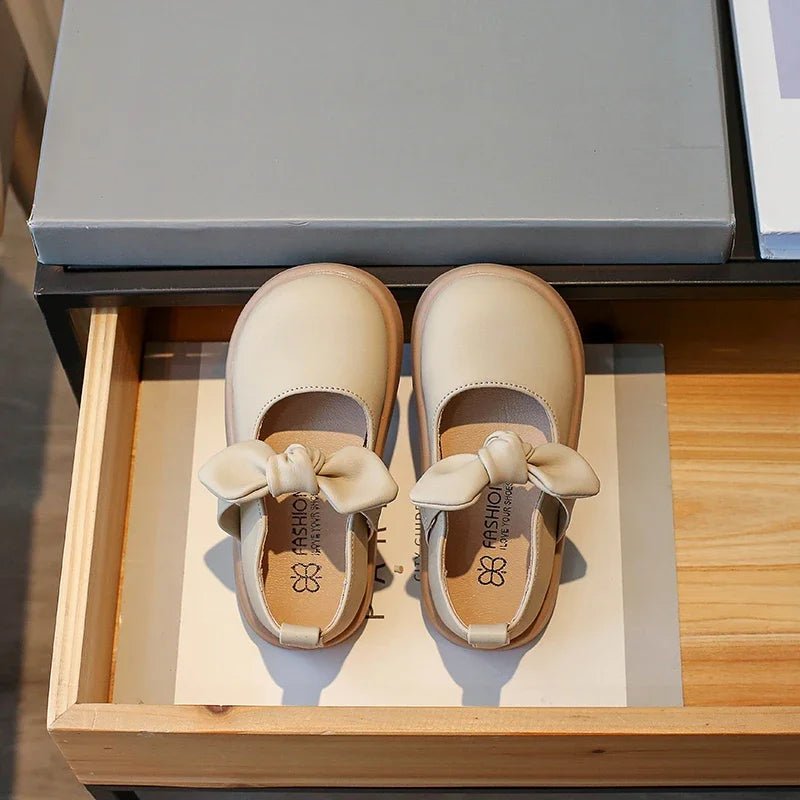 Leather Bow Sandals - Maka Boho