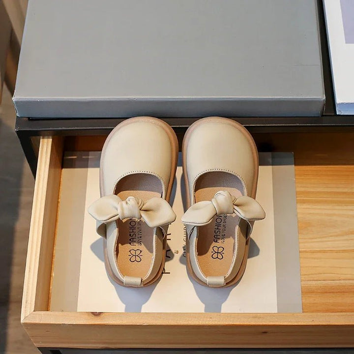 Leather Bow Sandals - Maka Boho