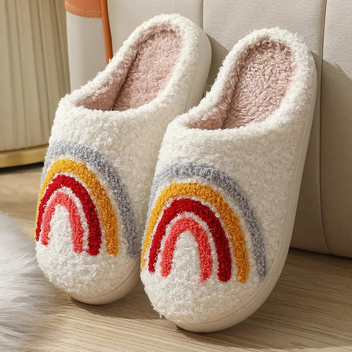 Rainbow Slippers - Maka Boho