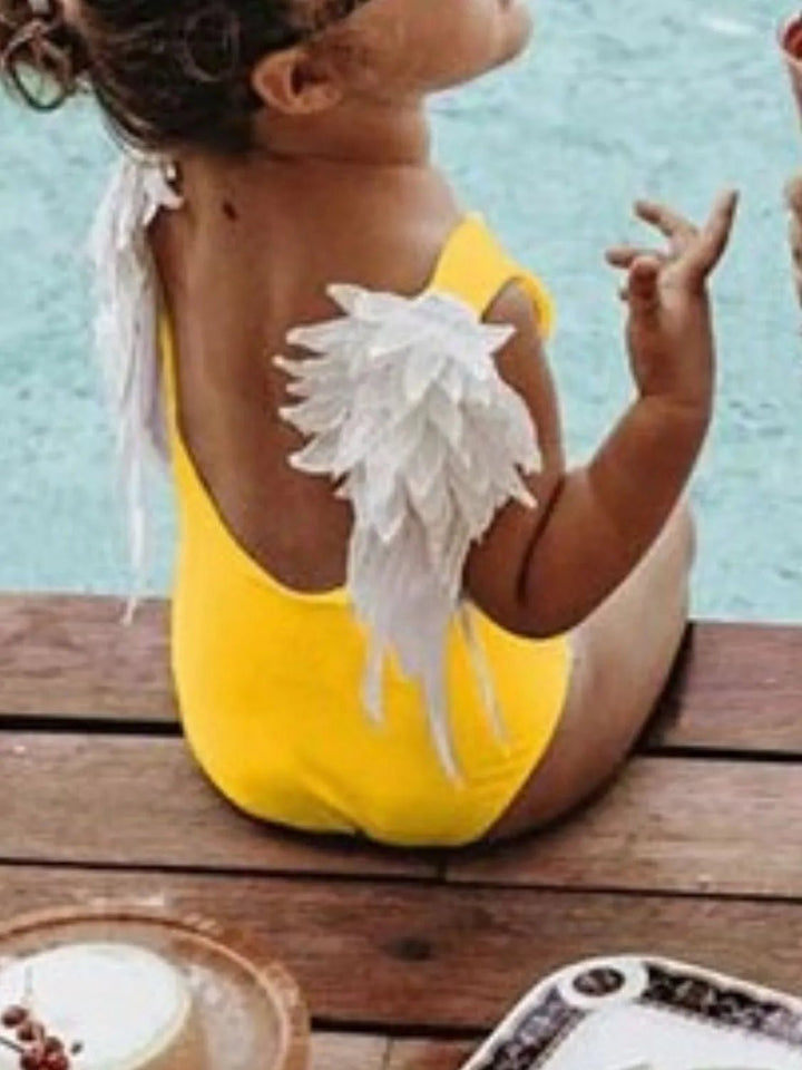Angel Wings Mom/Daughter Swimsuit - Maka Boho