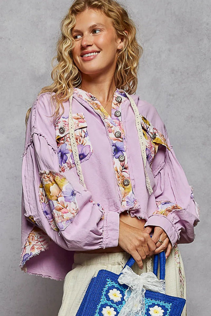 POL Floral Jacket - Maka Boho