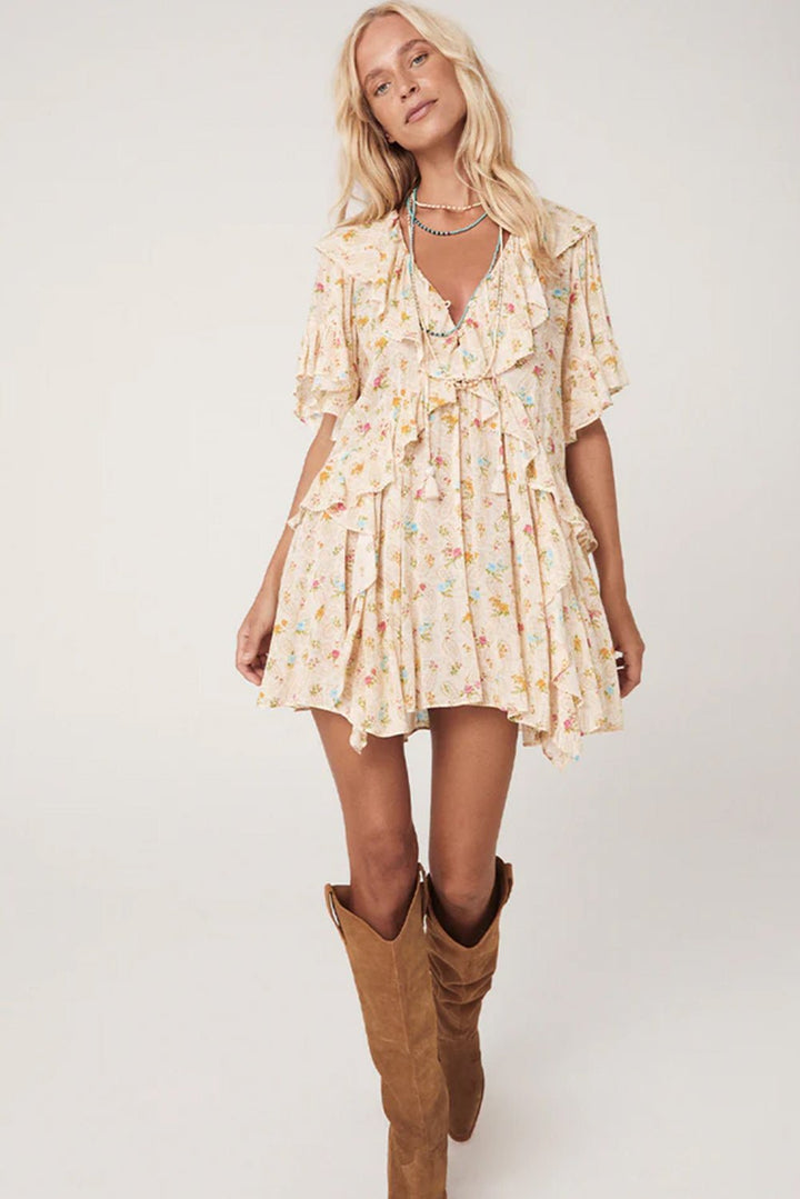 Apricot Dress - Maka Boho