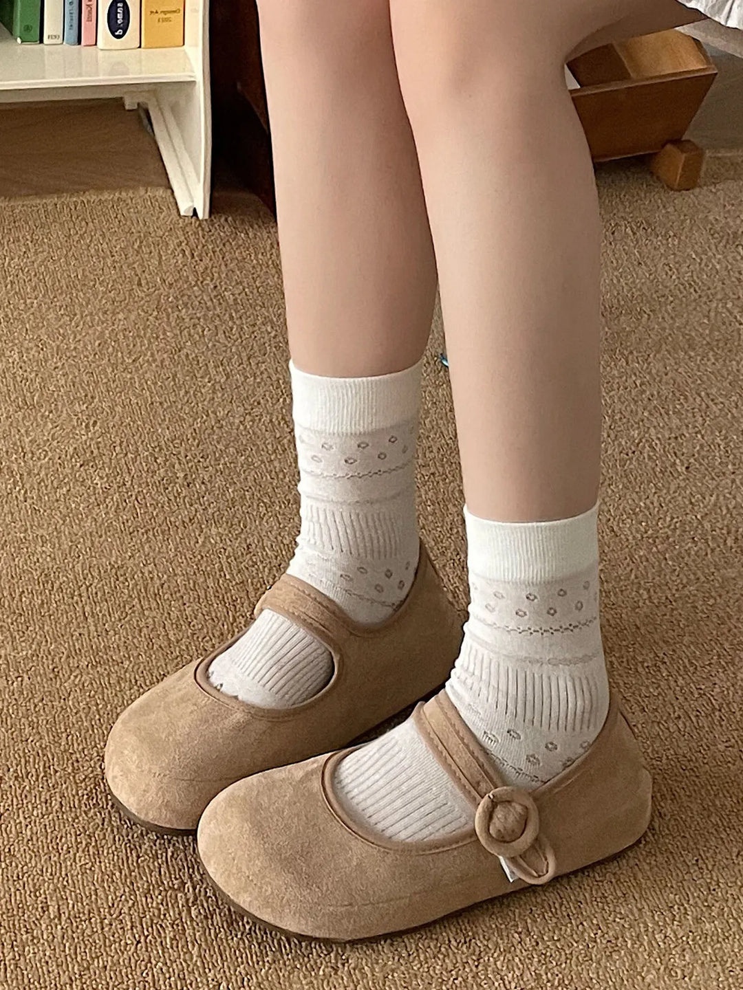 Round Toe Flat Slip - Ons - Maka Boho