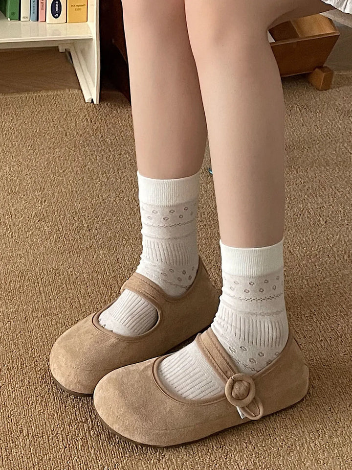 Round Toe Flat Slip - Ons - Maka Boho