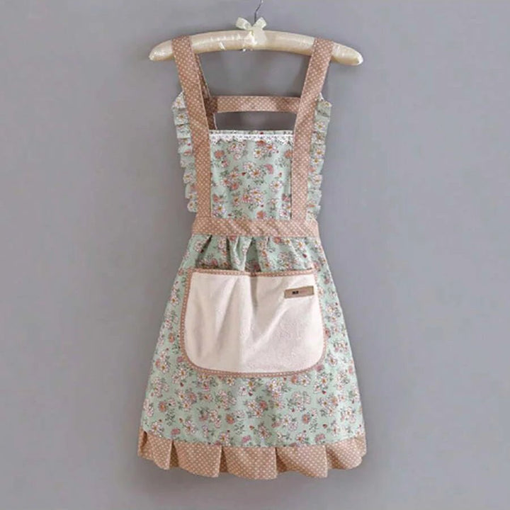 Farmhouse Floral Apron - Maka Boho