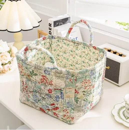 Floral Patchwork Tote - Maka Boho
