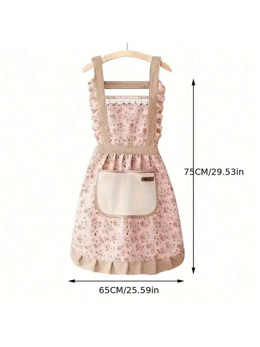 Farmhouse Floral Apron - Maka Boho