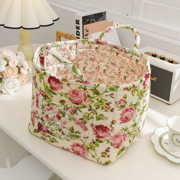 Floral Patchwork Tote - Maka Boho