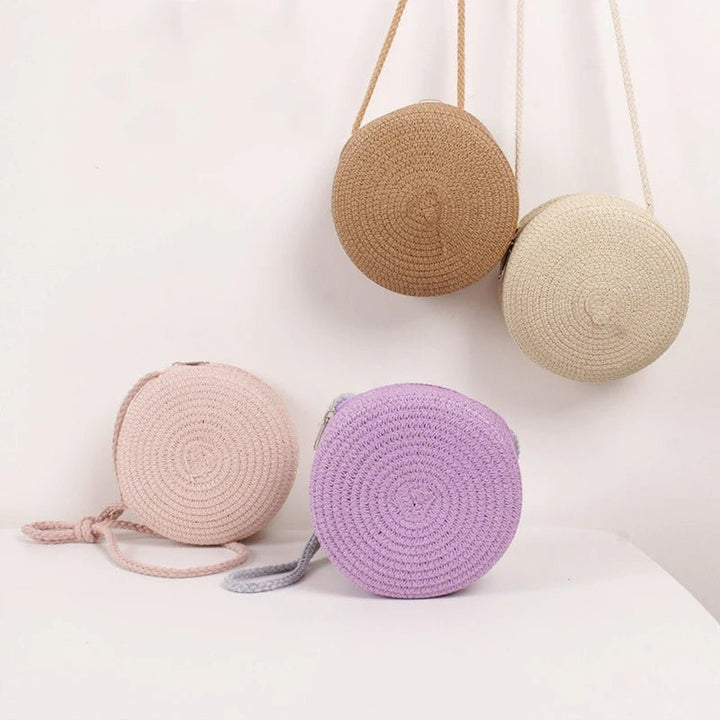 Summer Straw Crossbody Bag - Maka Boho