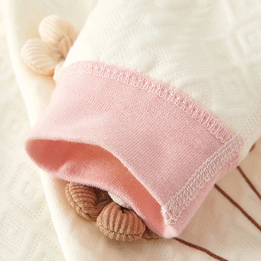 Baby Girl Romper Long Sleeve Cotton Autumn Winter Warm Newborn Clothes Princess First Birthday Baby Jumpsuit High Quality - Maka Boho