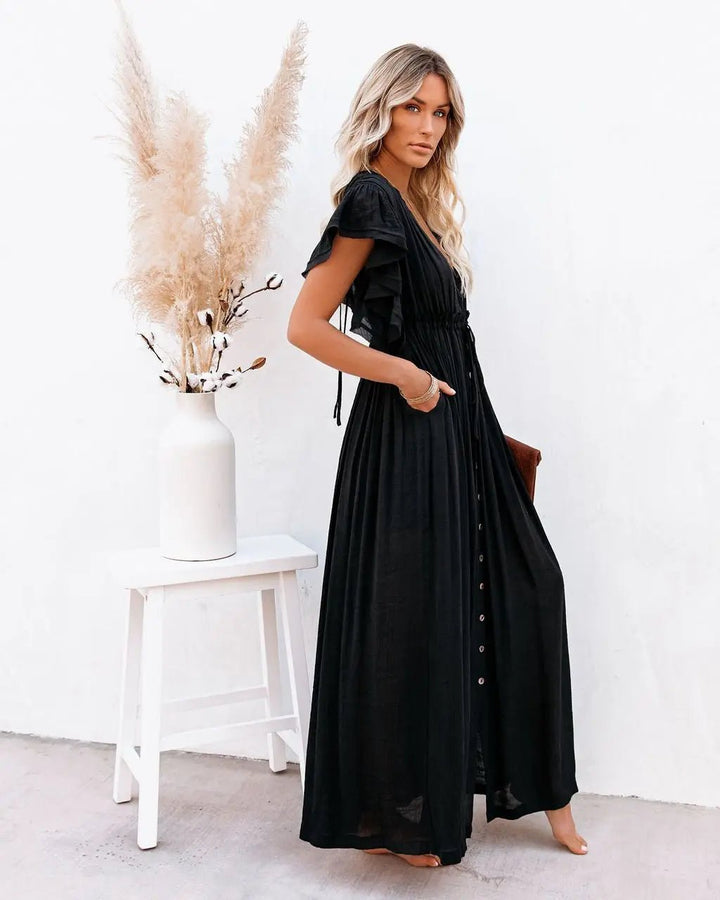 Farrah Beach Dress - Maka Boho