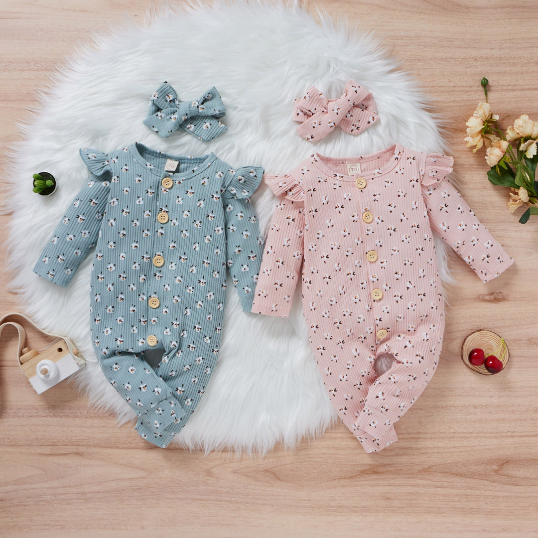 Gardenia Romper + Headband - Maka Boho