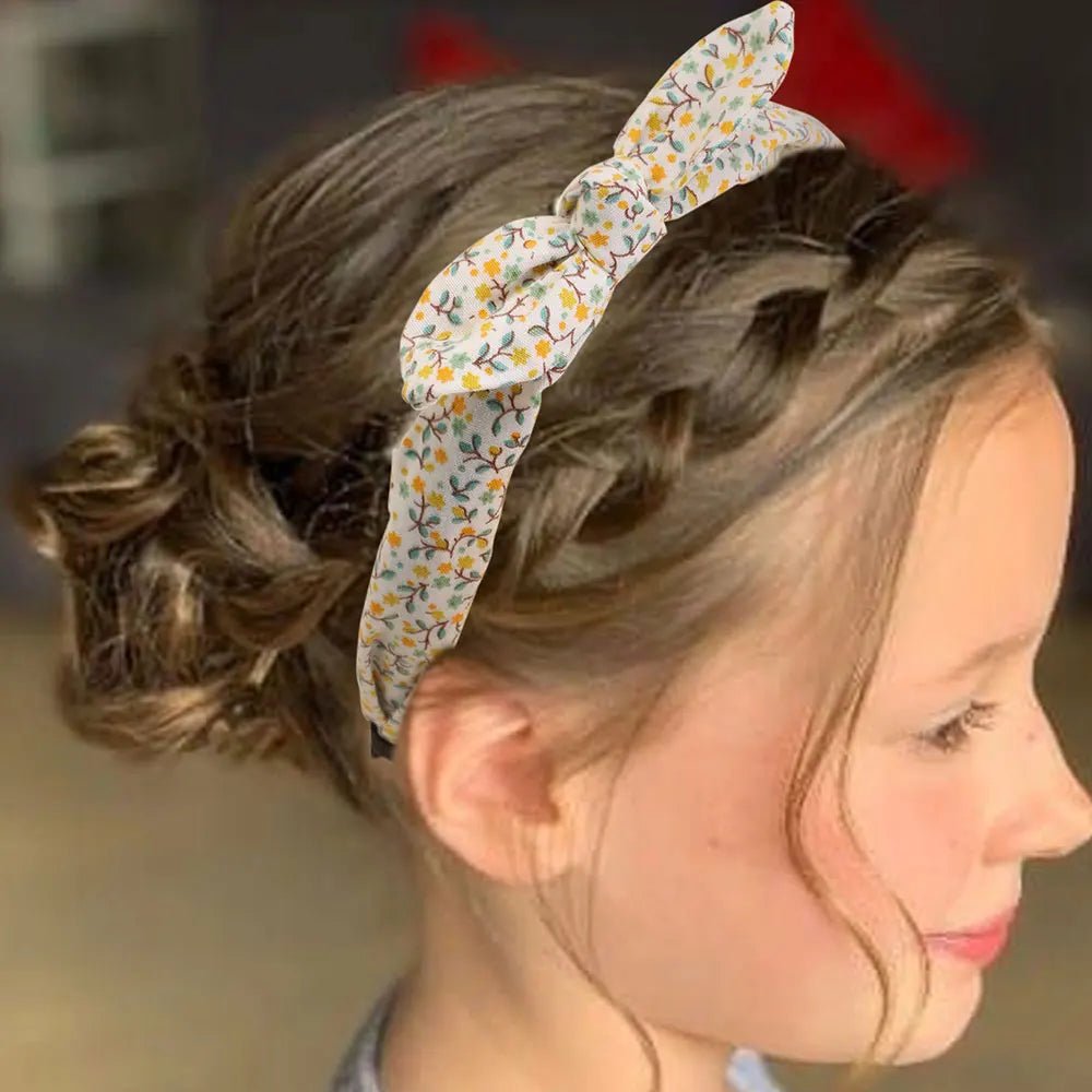 Soft Floral Girls Headbands - Set of 2 - Maka Boho
