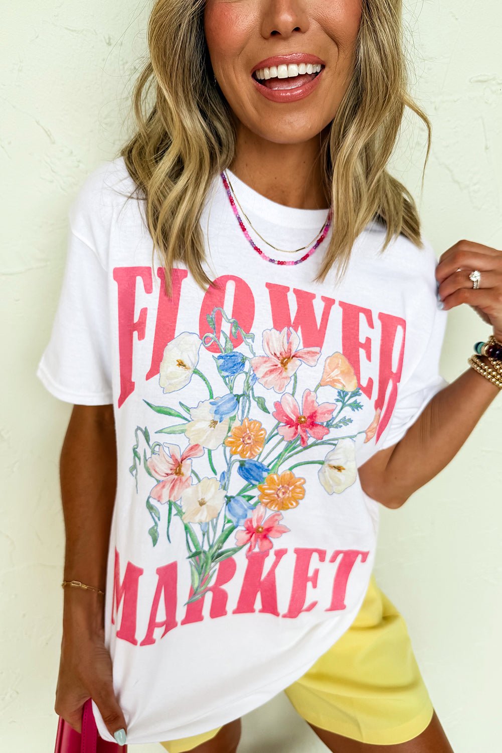 Flower Market T-Shirt - Maka Boho