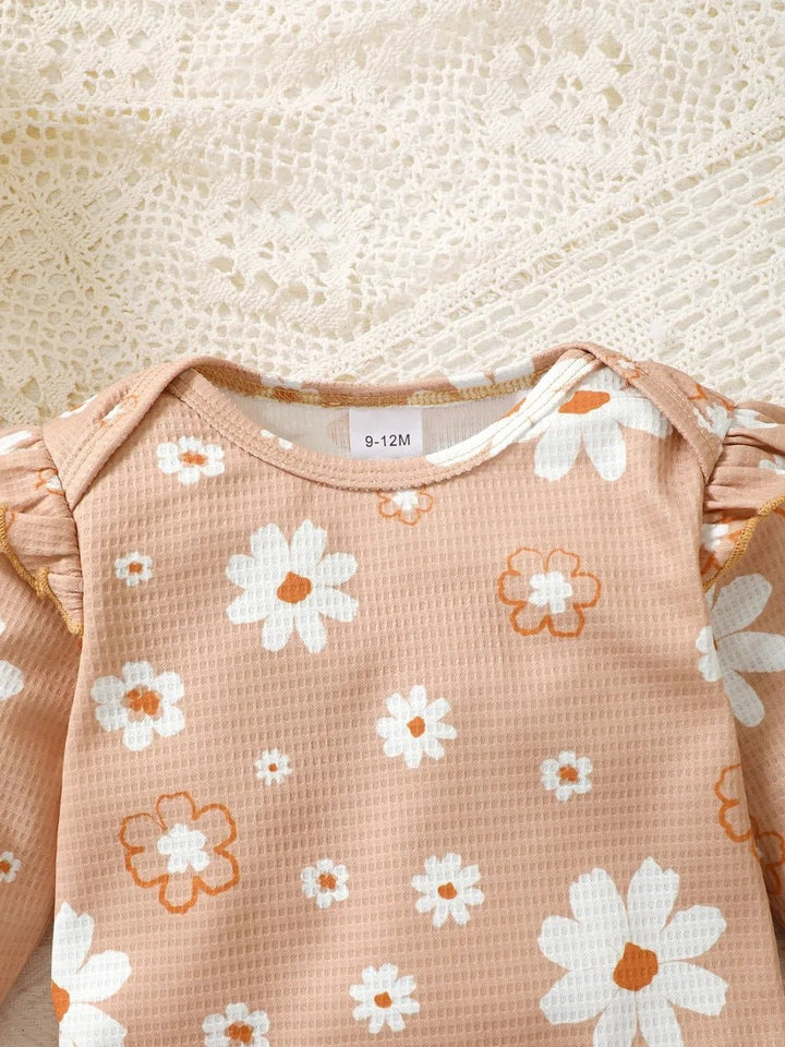 Baby Flora Bodysuit Set - Maka Boho