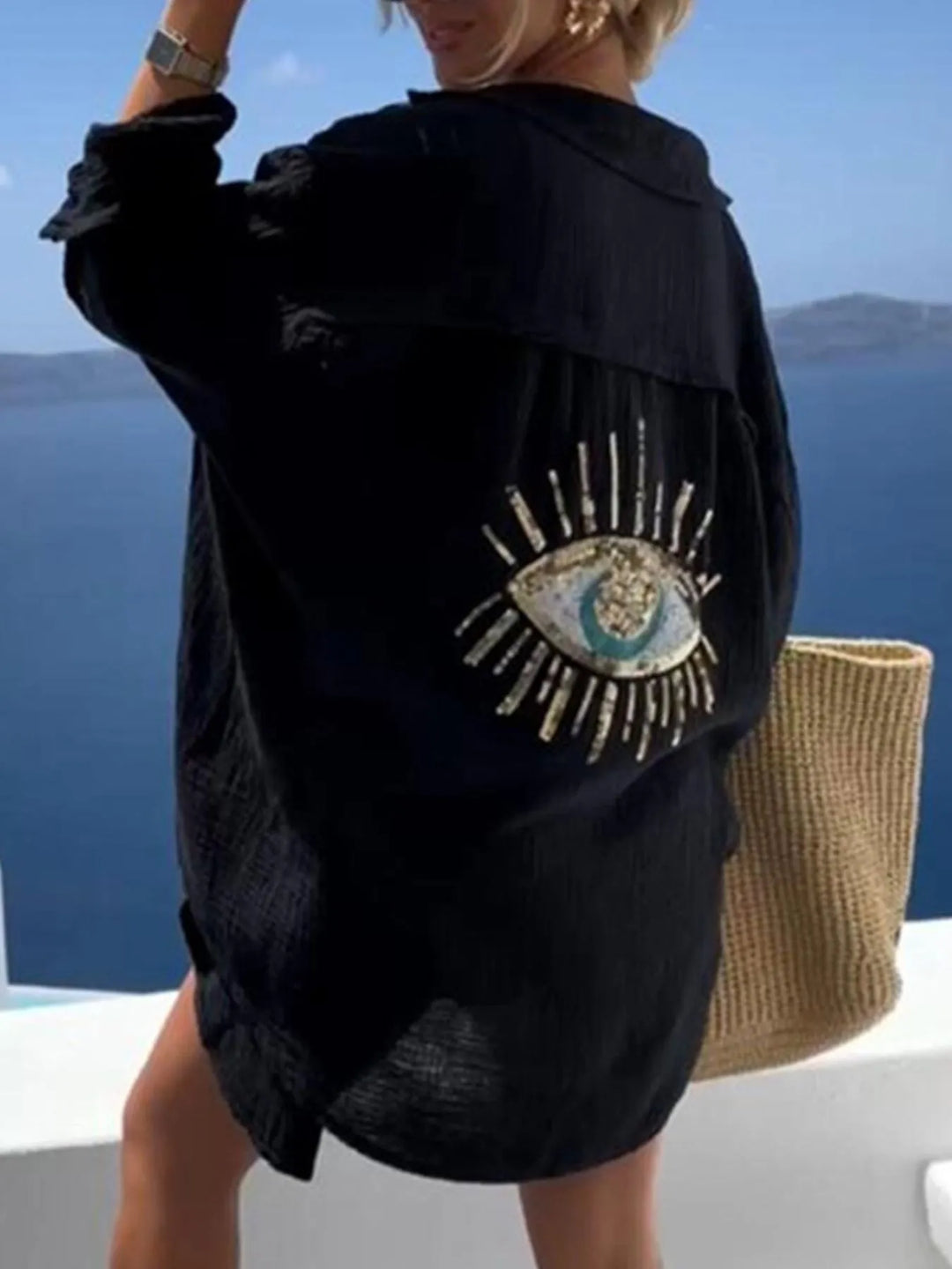 Evil Eye Shirt - Maka Boho