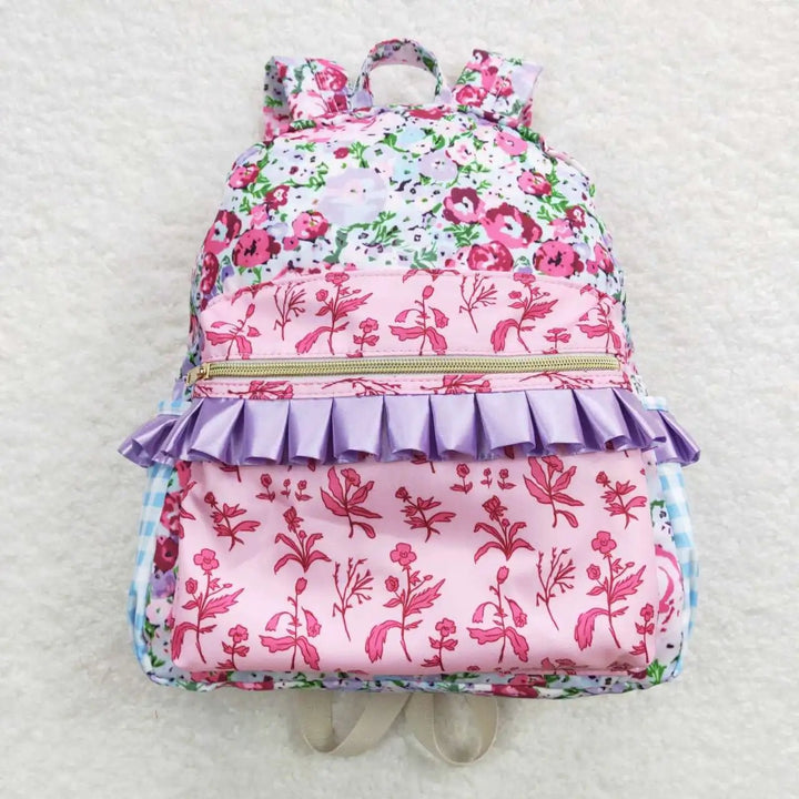 Ruffled Flower Backpack - Maka Boho