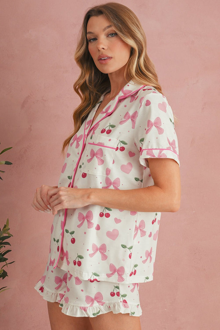 Bow Pajamas - Maka Boho