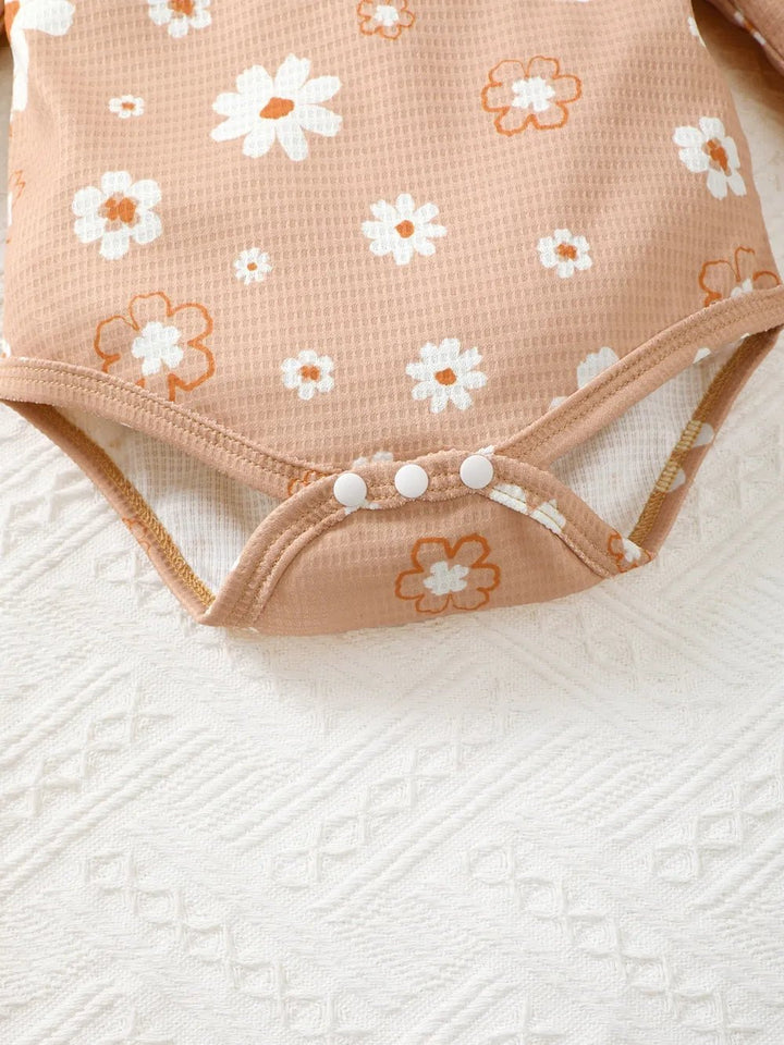 Baby Flora Bodysuit Set - Maka Boho