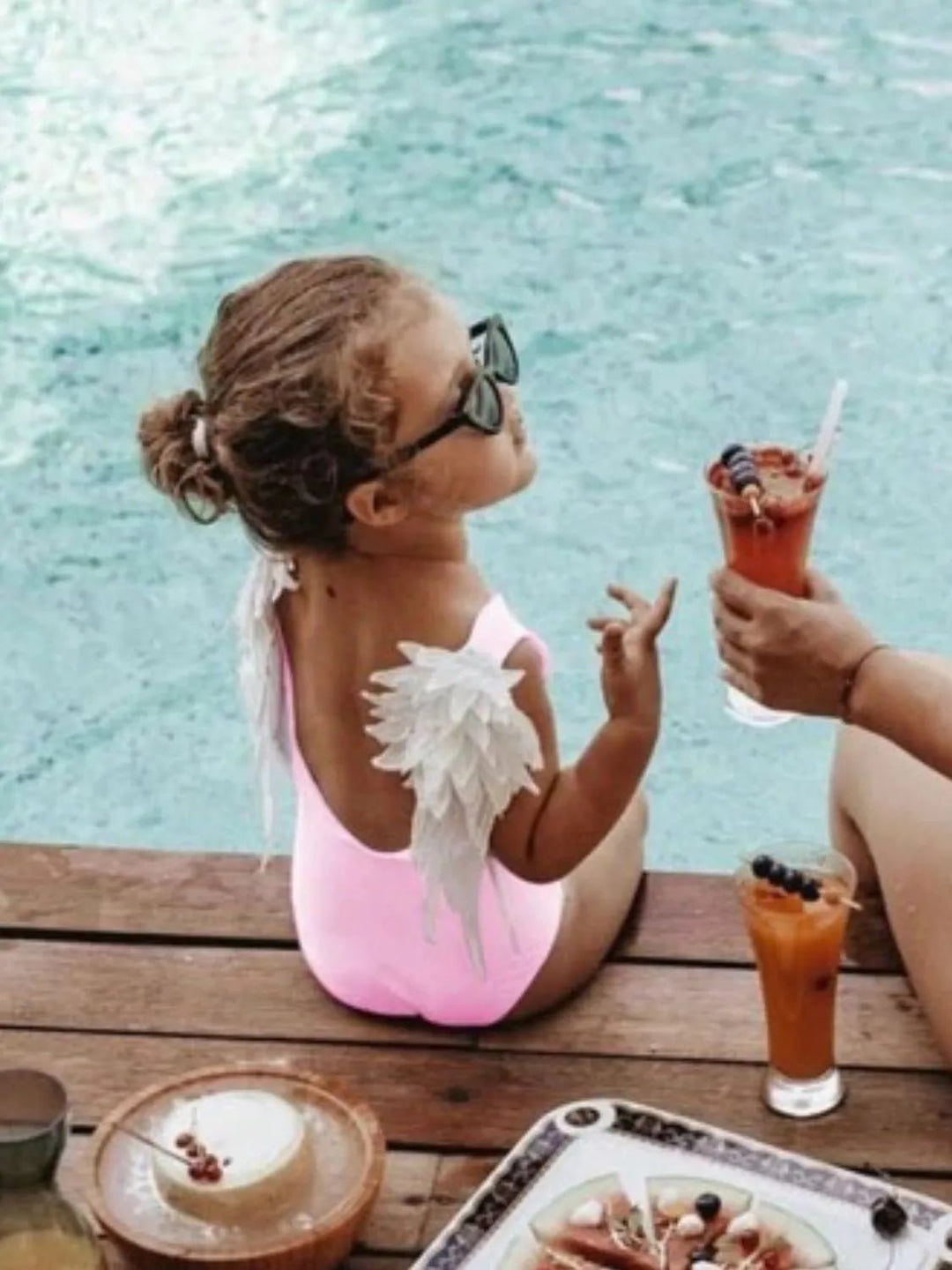 Angel Wings Mom/Daughter Swimsuit - Maka Boho