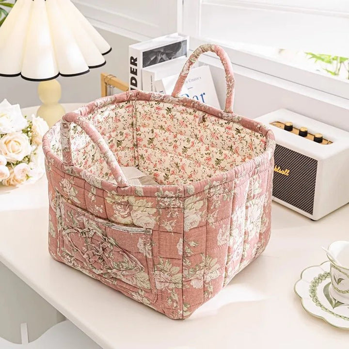 Floral Patchwork Tote - Maka Boho