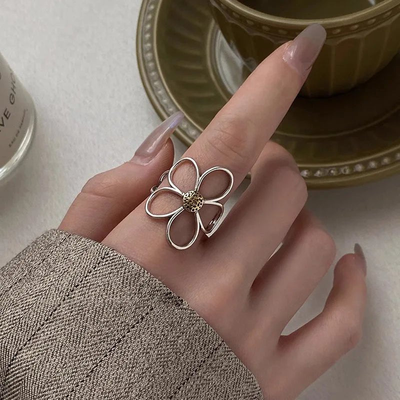 Boho Flower Ring - Maka Boho
