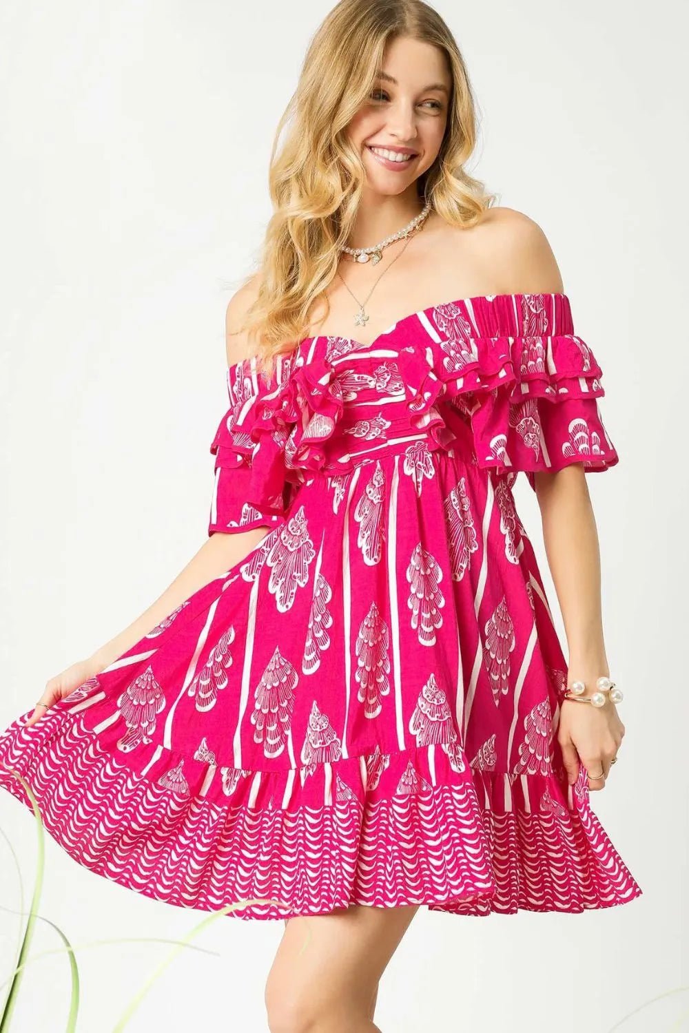 Umgee Paisley Dress - Maka Boho