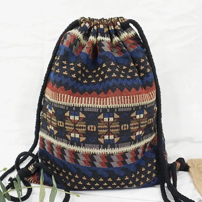 Boho Aztec Backpack - Maka Boho