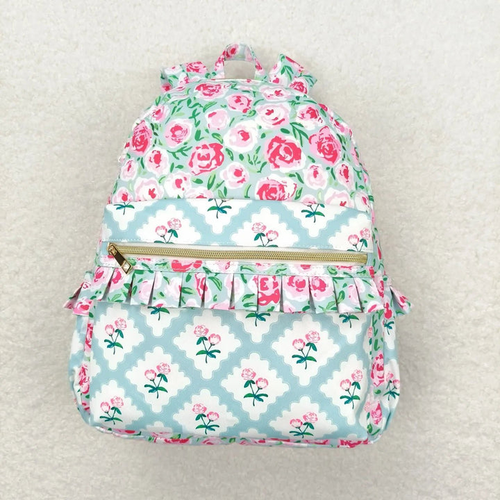 Ruffled Flower Backpack - Maka Boho