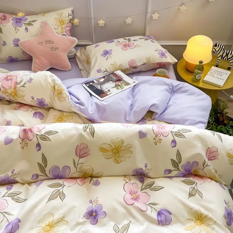 Floral Duvet Set - Maka Boho