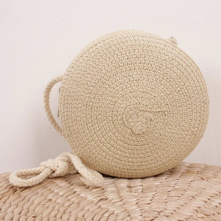 Summer Straw Crossbody Bag - Maka Boho