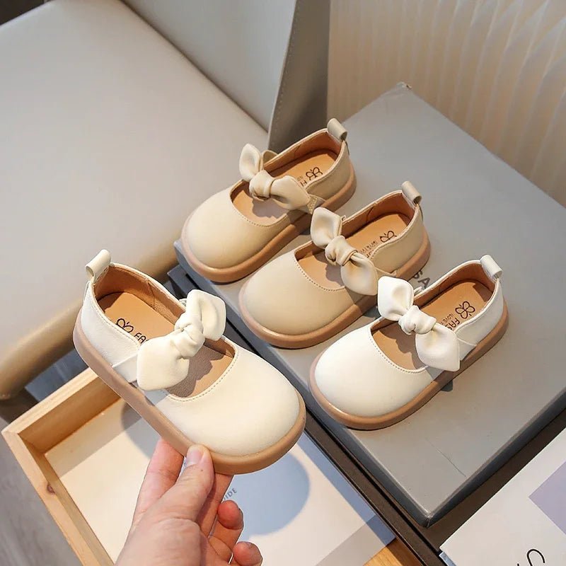 Leather Bow Sandals - Maka Boho